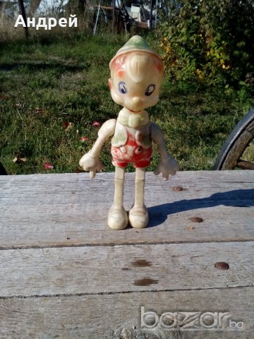 Играчка,Кукла Буратино, снимка 1 - Антикварни и старинни предмети - 19622468