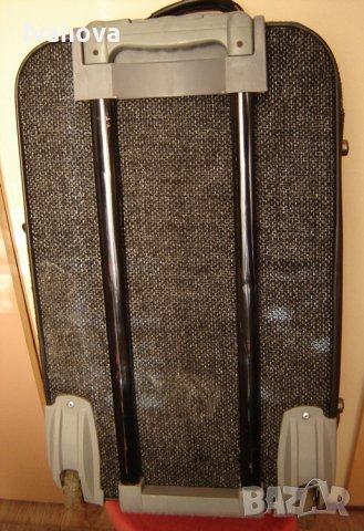 Голям италиански куфар – Ренцо Мети в сиво, снимка 3 - Други стоки за дома - 21940176