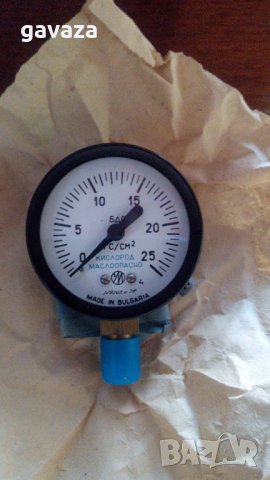 кислороден манометър