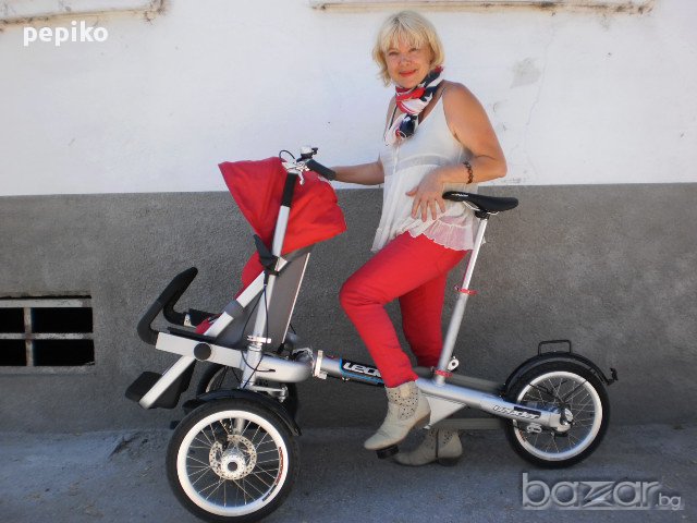 Продавам колела внос от Германия  Три във едно Детска количка велосипед триколка модел 2013г 