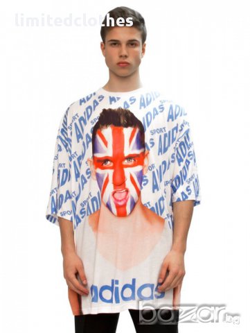 ADIDAS JEREMY SCOTT UK GREAT BRITAIN Мъжка / Дамска Тениска, снимка 4 - Тениски - 14250956