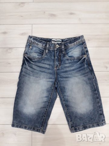 Детски сини къси дънки за момче марка Here & There, снимка 2 - Детски къси панталони - 23815373