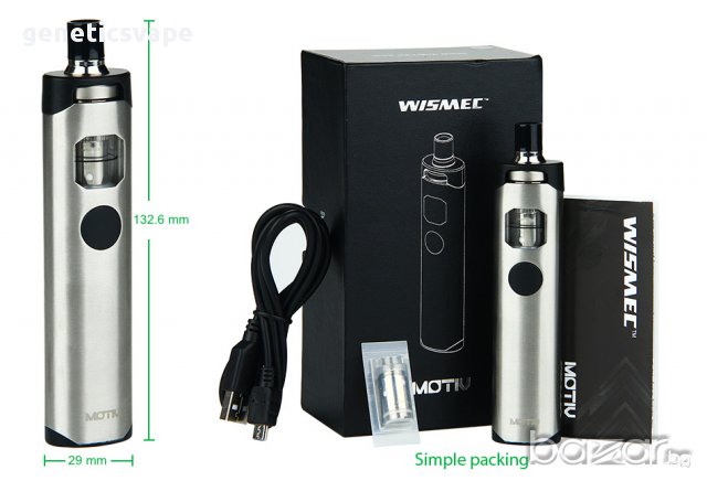 Wismec Motiv kit 2200mah нов оригинален вейп vape, снимка 2 - Вейп без пълнители - 16971295