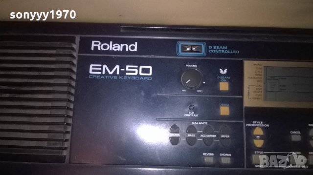 roland em-50 made in italy-внос швеицария, снимка 7 - Синтезатори - 25505671