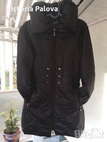 Italy 🇮🇹 Леко красиво яке с моделируема яка.Италия, снимка 9 - Якета - 23217838