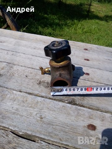 Стар спирателен кран #5, снимка 4 - Антикварни и старинни предмети - 25947233