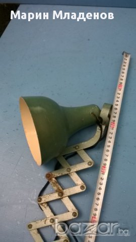 Разтегателна стара лампа, снимка 4 - Антикварни и старинни предмети - 18134032
