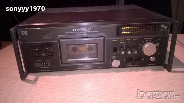 ★schneider team 6070c-hi-fi deck-внос швеицария, снимка 7 - Ресийвъри, усилватели, смесителни пултове - 12725123