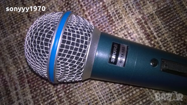 shure profi mic-beta sm58s-внос швеицария, снимка 2 - Микрофони - 24893732