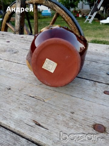 Керамичен съд,стомна, снимка 6 - Антикварни и старинни предмети - 16773191