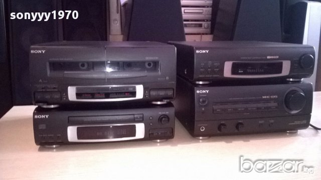sony amplifier+cd+tuner+deck-внос швеицария