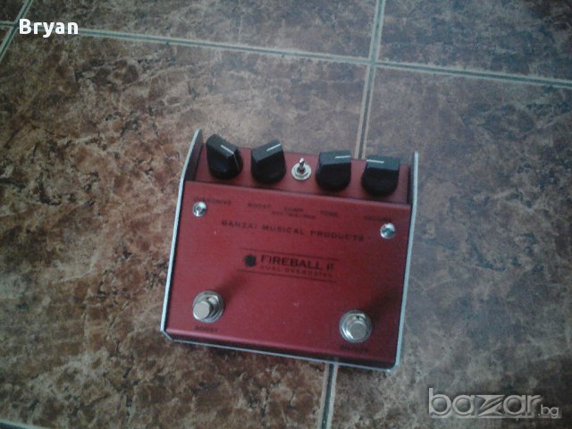 ギター BANZAI fireball2 over drive ギター BANZAI fireball2 over