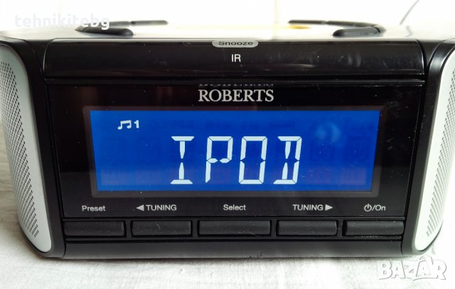 ⭐⭐⭐ ​ROBERTS CRD-42 iDream ⭐⭐⭐ Страхотно DAB/FM/RDS радио с iPod/iPhone докинг, часовник, снимка 2 - Радиокасетофони, транзистори - 25027729