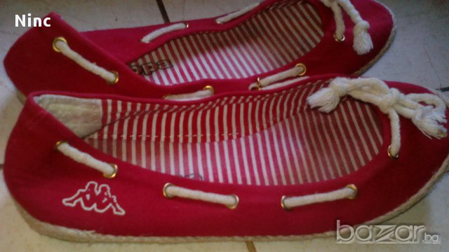 дамски еспадрили Kappa №38, снимка 2 - Дамски ежедневни обувки - 11058044