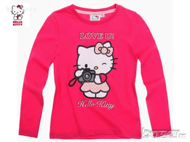 Нова цена! Детска блуза Hello Kitty за 4 г. - М1