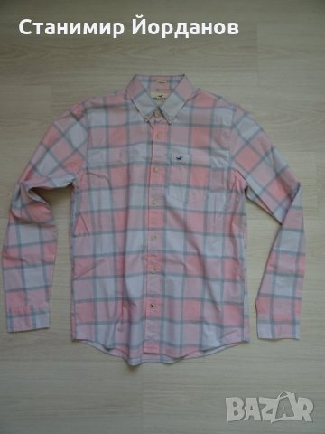 мъжка риза HOLLISTER размер L, снимка 2 - Ризи - 23984166