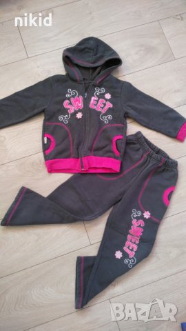 Детски екип анцунг сиво розово Sweet, снимка 2 - Детски комплекти - 23196666