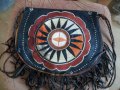 хипарска чанта естествена кожа, снимка 1 - Антикварни и старинни предмети - 12872938