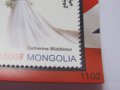 Блок марки Сватба на Принц Уилям и Кейт Мидълтън, Монголия, нова, минт, снимка 8