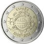 2 Евро монети (възпоменателни) емитирани 2012г(10-та годишнина от въвеждането на еврото), снимка 5