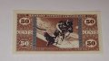 USA 50 CENTS Military Payment Certificate ser.681 XF-AU, снимка 2