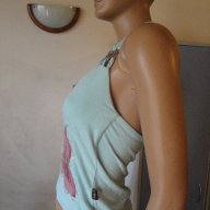 Атрактивен светлотюркоазен дамски потник / топ, дамска блуза /тениска без ръкави,ръкав,дамско бюстие, снимка 8 - Потници - 8501020