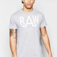  Нова сива тениска G Star Marsh Raw T-shirt, оригинал , снимка 1 - Тениски - 17086059