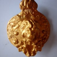 стара апликация-лъвска глава, снимка 4 - Антикварни и старинни предмети - 21499051