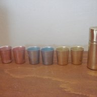 Стари чаши от цветен метал, снимка 1 - Антикварни и старинни предмети - 6746302