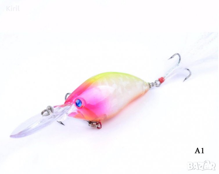 ВОБЛЕР ALLBLUE 4 м. 3DS Crank Deep Diver, снимка 1