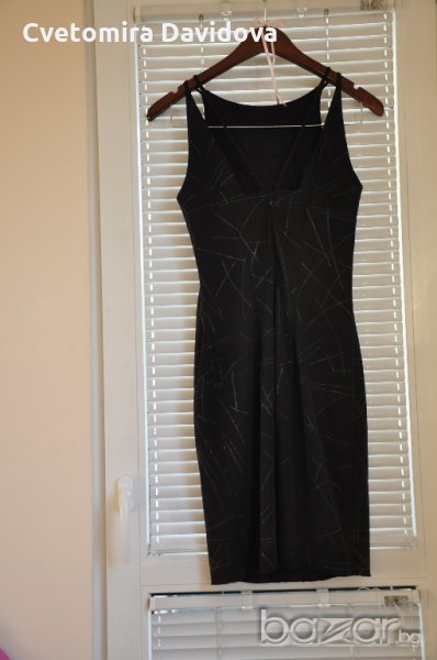 Дамска вечерна черна рокля, снимка 1