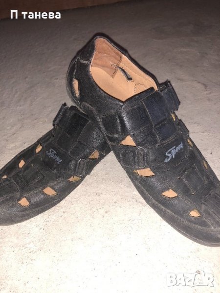 Черни летни обувки Спорт, снимка 1