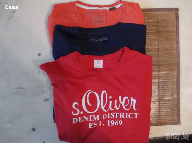 Тениски S.OLIVER, WRANGLER, ESPRIT   мъжки,Л, снимка 1