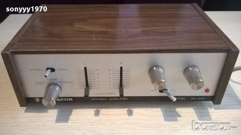 monacor model sa-340-amplifier-japan-внос швеицария, снимка 1