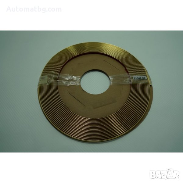 Декоративна лайстна ЗЛАТНА /8мм/, снимка 1