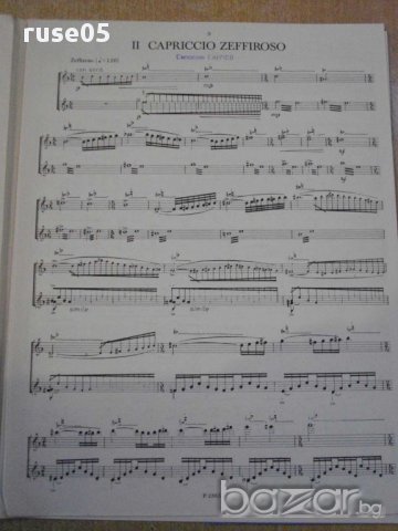 Книга "CAPRICCI PER VIOLINO E CHITARRA-VÁCLAV KUČERA"-24стр., снимка 4 - Специализирана литература - 15844493