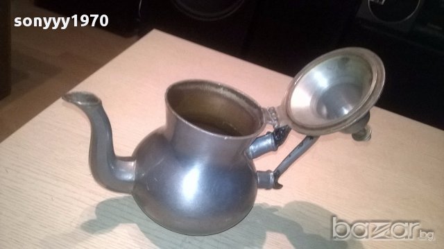 Ретро чаиник 26/23/14см-внос швеицария, снимка 12 - Антикварни и старинни предмети - 14898475