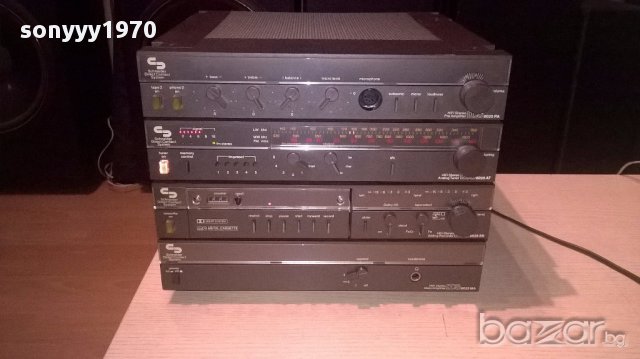 schneider tuner+deck+ampli+preampli-внос швеицария, снимка 2 - Ресийвъри, усилватели, смесителни пултове - 16852968