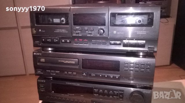 sony-amplifier+tuner+deck+cd-внос швеицария, снимка 2 - Ресийвъри, усилватели, смесителни пултове - 21969668
