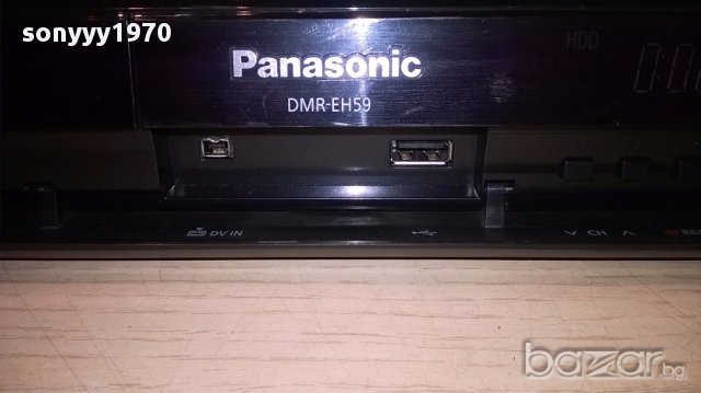 ПОРЪЧАН-Panasonic dmr-eh59 hdd/dvd/hdmi/usb-recorder, снимка 11 - Ресийвъри, усилватели, смесителни пултове - 14667207