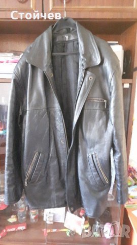 Кожено яке телешка кожа 2XL, снимка 5 - Якета - 21692909