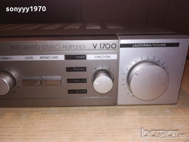 grundig v1700-amplifier-made in japan-за ремонт-внос швеицария, снимка 11 - Ресийвъри, усилватели, смесителни пултове - 20187956