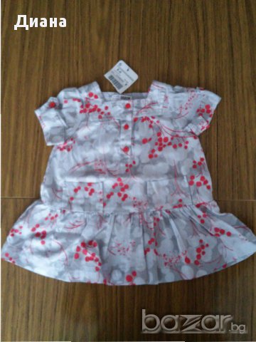 Бебешка туника за момиче Zara, размер 6-9 месеца (74)