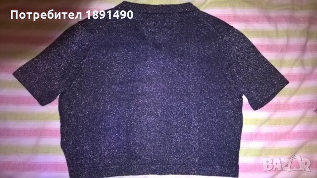 Фина жилетка  "John Rocha" със сребриста нишка, снимка 2 - Детски пуловери и жилетки - 24978169