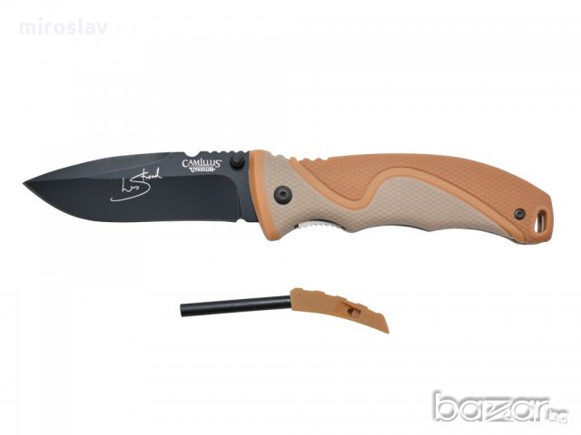 Нож за оцеляване-Camillus Les Stroud San Bushmen Folding Knife-19190, снимка 1 - Ножове - 18759516