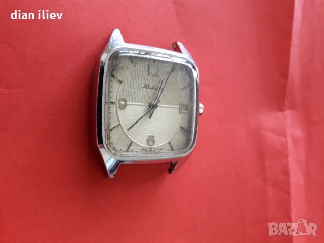 Стар механичен часовник-Ракета, снимка 6 - Антикварни и старинни предмети - 25298446