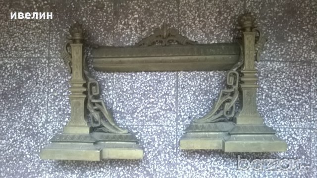 барокова декорация пред камина, снимка 6 - Антикварни и старинни предмети - 20126119