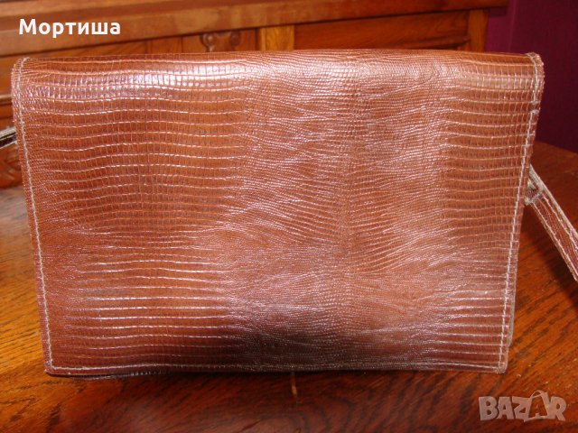 Еленска кожа великолепна дамска чанта , снимка 3 - Чанти - 21568755
