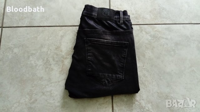 zara man оригинал jeans размер 32 skinny fit цвят тъмно сив мъжки дънки, снимка 1 - Дънки - 22485448