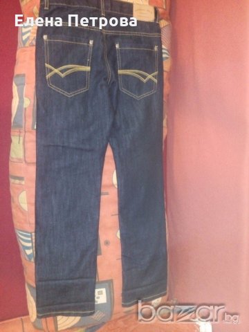 Тъмносини дънки Ла Редут 150размер, снимка 2 - Детски панталони и дънки - 19527497